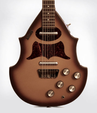 Danelectro Bellzouki model 7020 12 String Semi-Hollow Body Electric Guitar (1966)