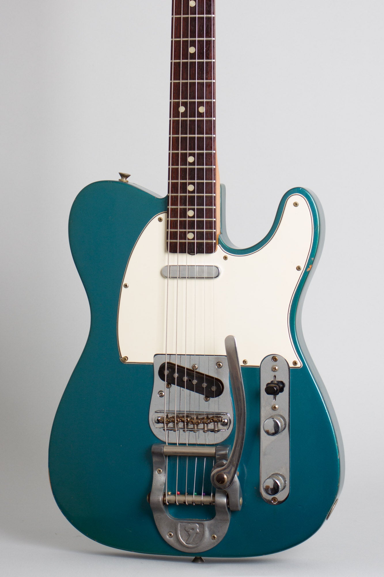 Fender Telecaster with Bigsby Solid Body Electric Guitar (1967)