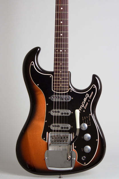 Burns Ampeg Wild Dog EG-1S Jazz Split Sound Solid Body Electric Guitar (1964)