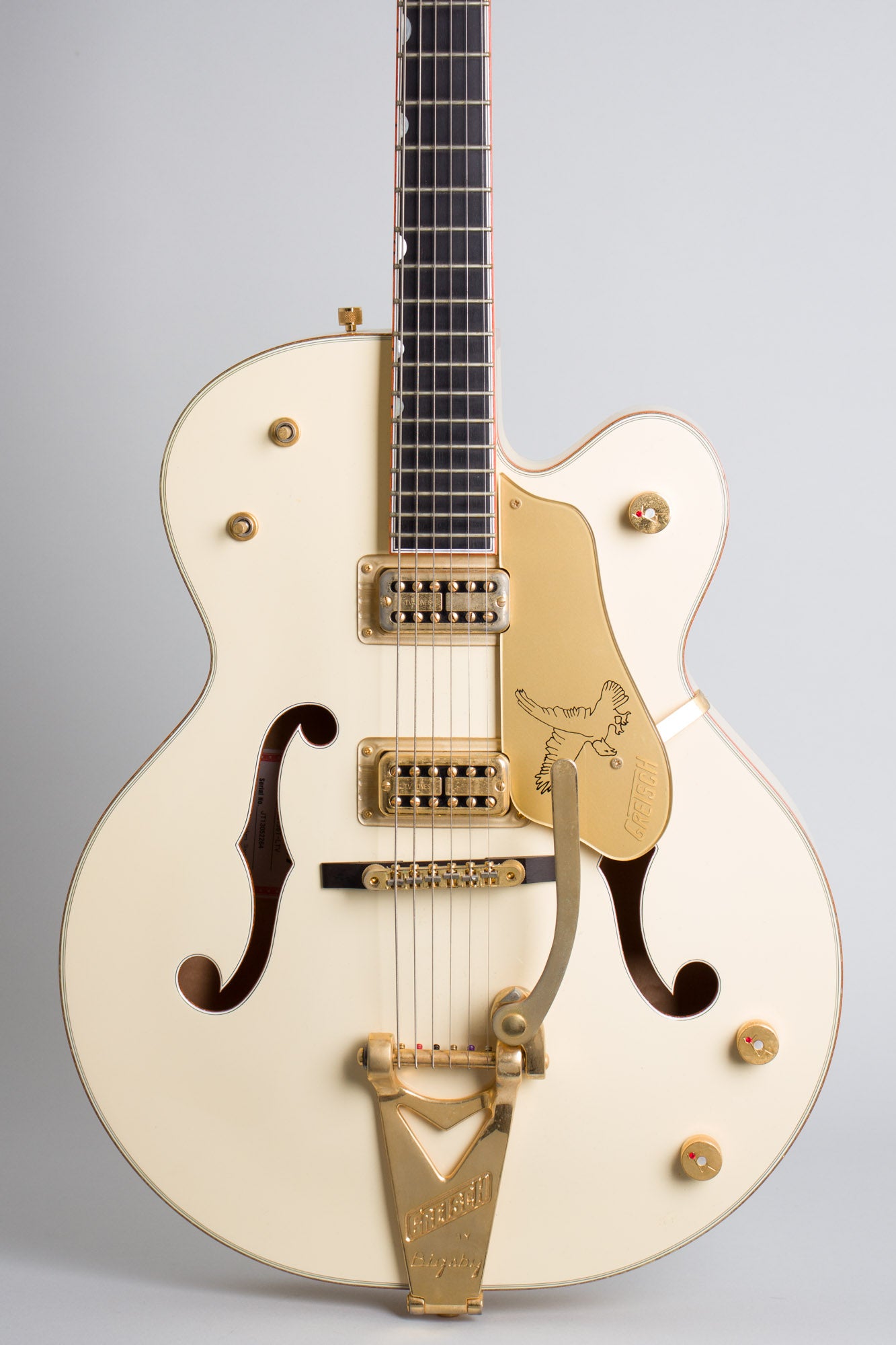 Gretsch G-6136T LTV White Falcon Owned and used by Alexz Johnson Arch Top Hollow Body Electric Guitar (2013)