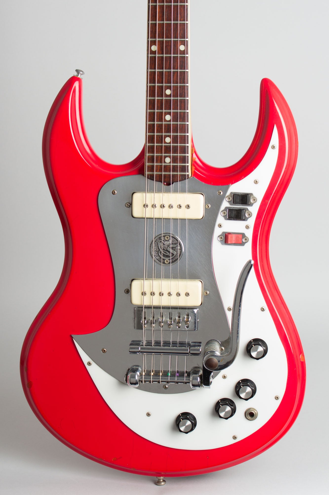 Standel Custom Deluxe Solid Body Electric Guitar (1965)