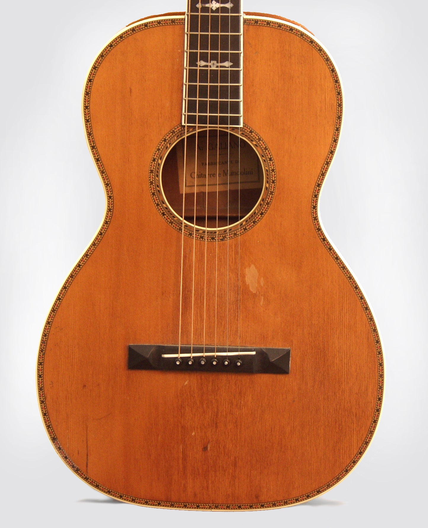 A. Galiano Concert Size Flat Top Acoustic Guitar (1925)