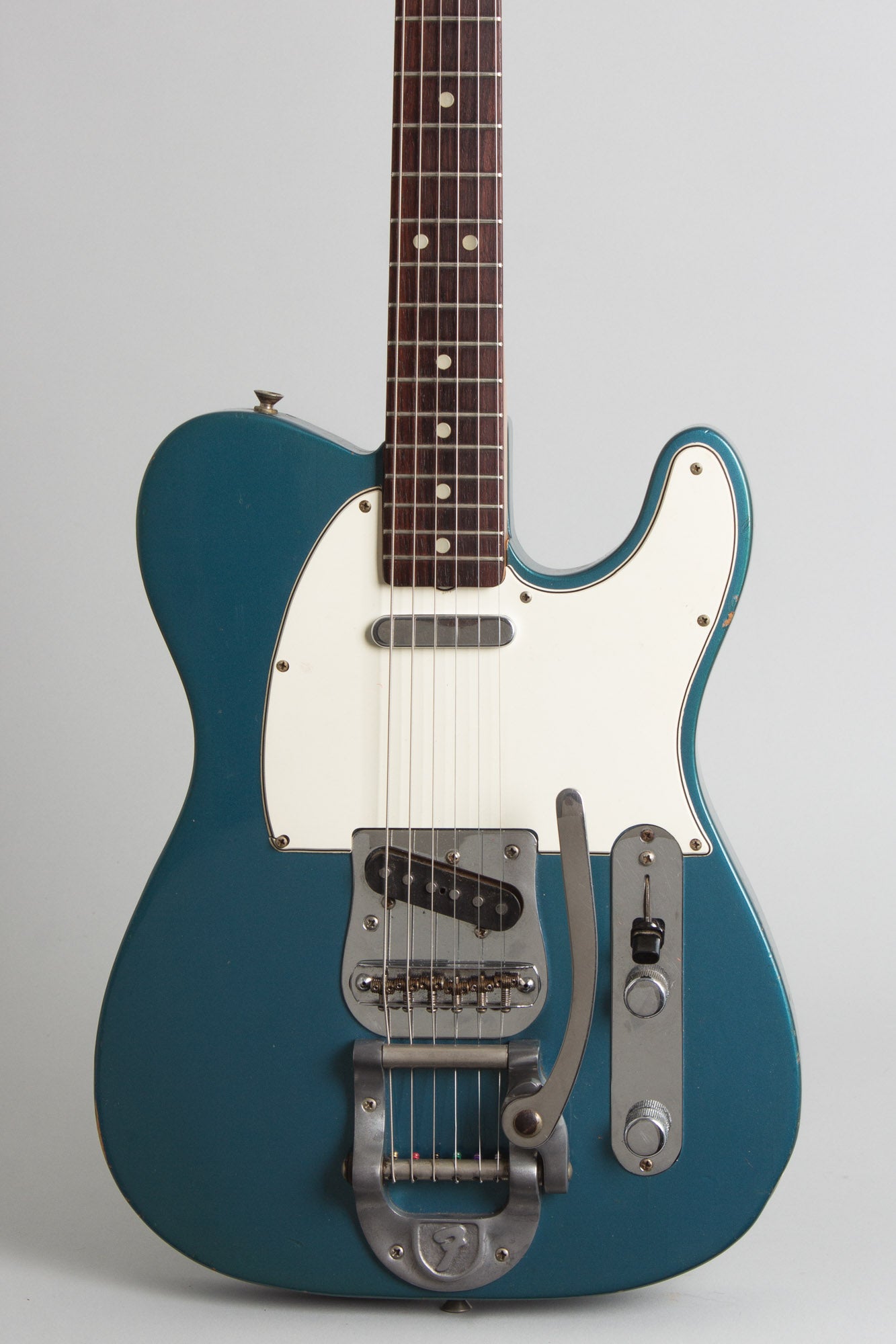 Fender Telecaster with Bigsby Solid Body Electric Guitar (1967)
