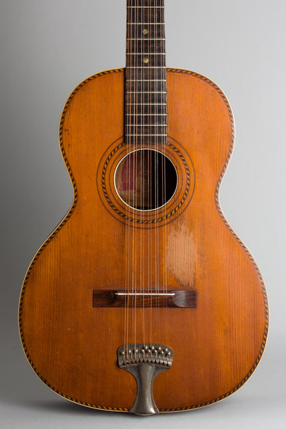 Oscar Schmidt San Jose Artist 12 String Flat Top Acoustic Guitar (1925)