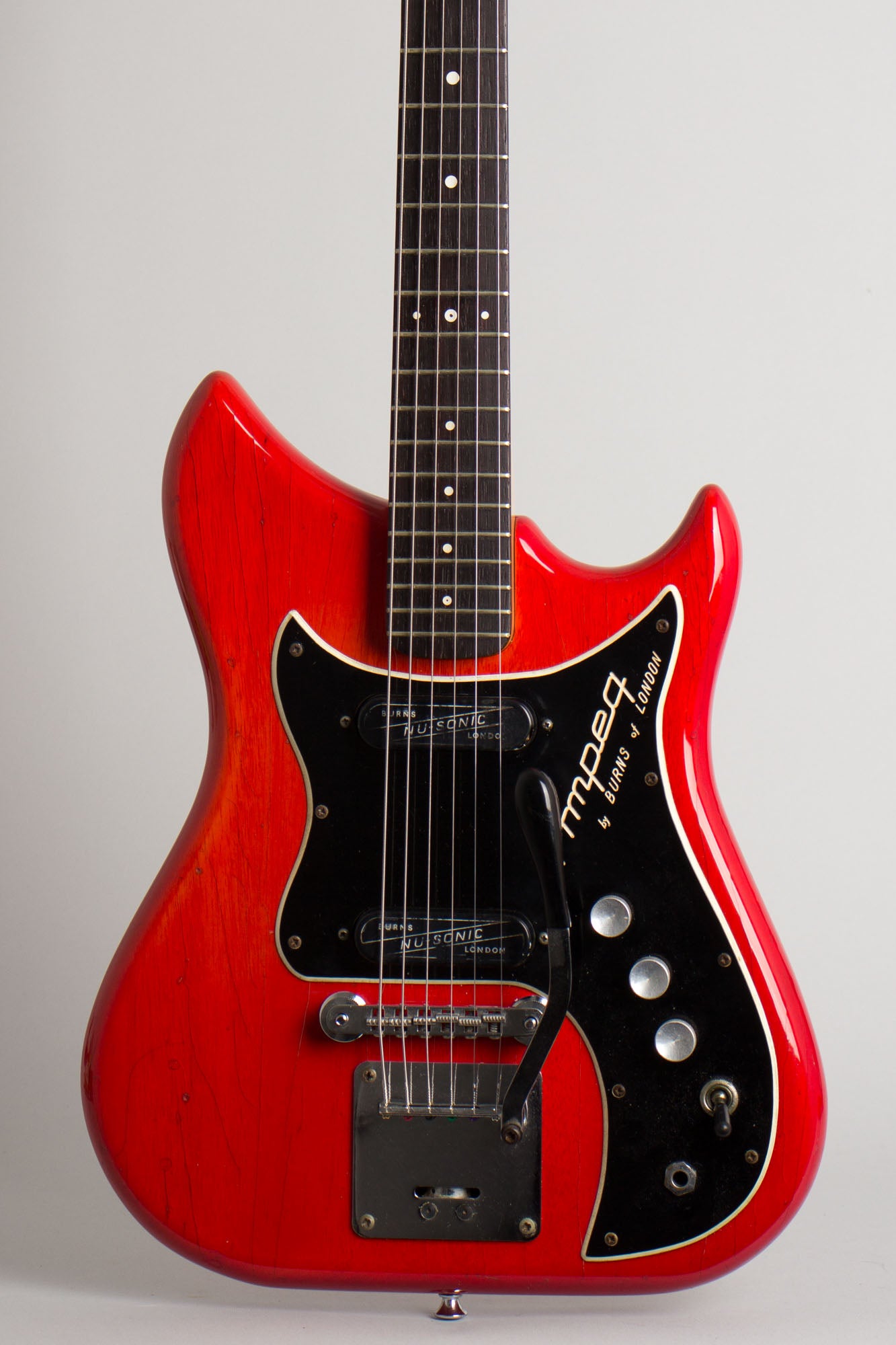 Burns Ampeg Nu-Sonic Solid Body Electric Guitar (1964)