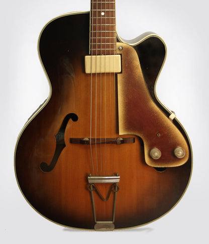 Vega E-201 Arch Top Hollow Body Electric Guitar (1959)