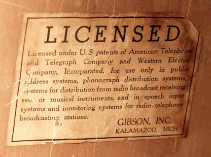 Gibson BR-6 Tube Amplifier (1947)