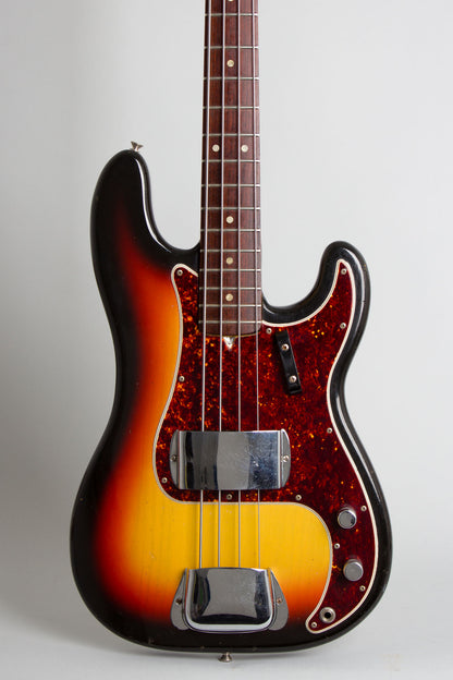 Fender Precision Bass Solid Body Electric Bass Guitar (1966)