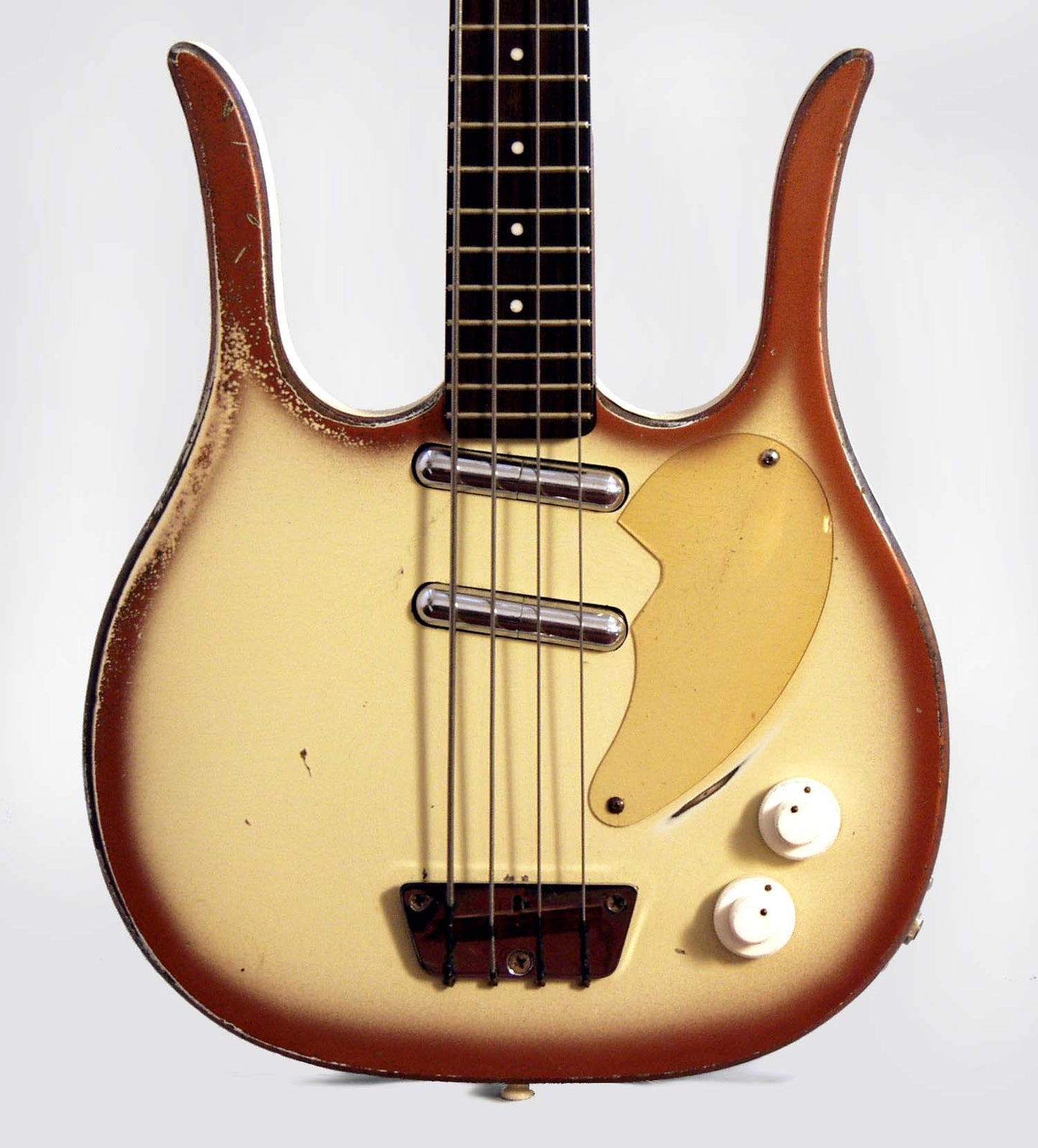 Danelectro Longhorn Model # 4423 Electric Bass Guitar (1958)