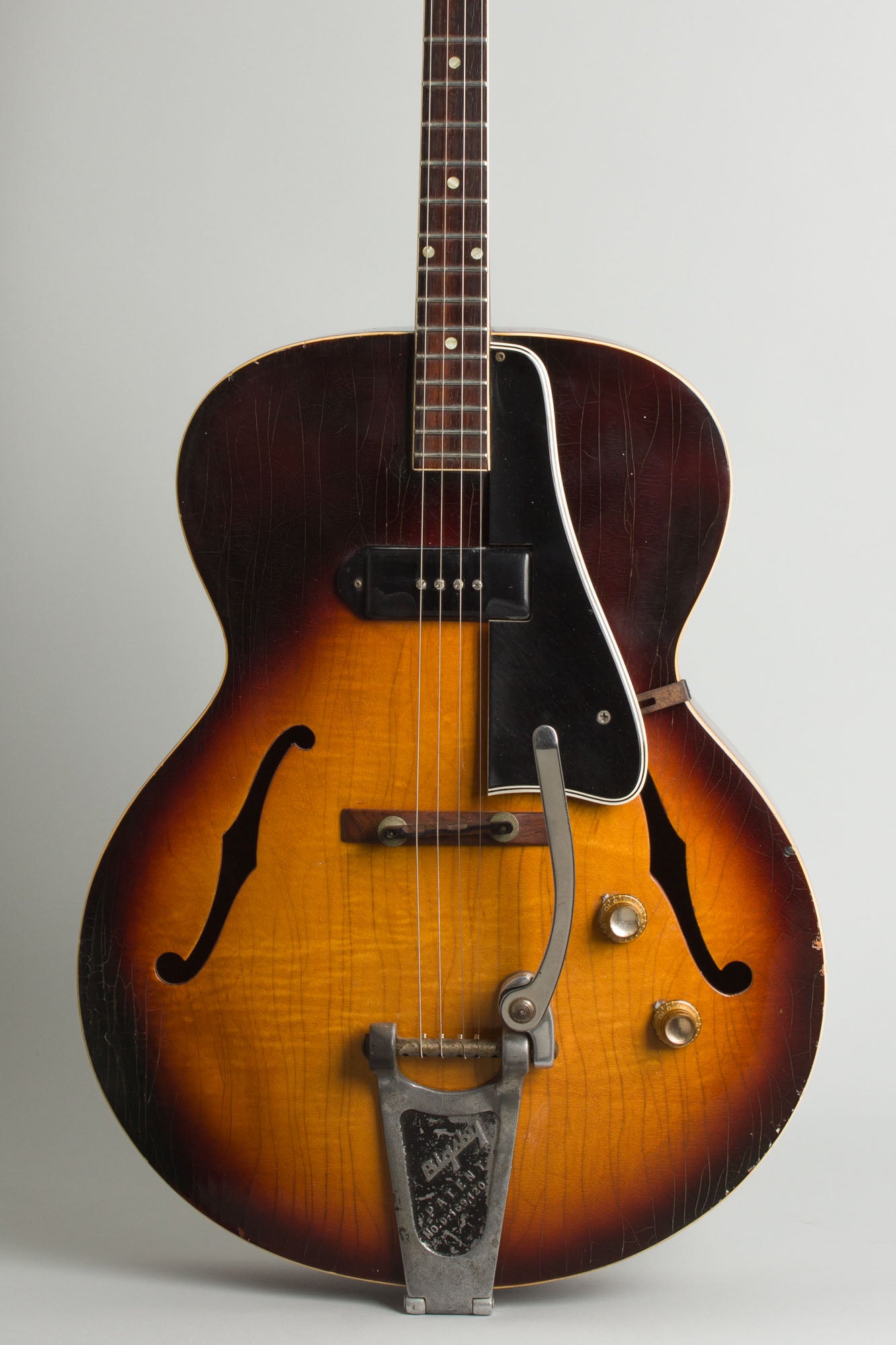 Gibson ETG-150 with Bigsby Arch Top Hollow Body Electric Tenor Guitar (1962)