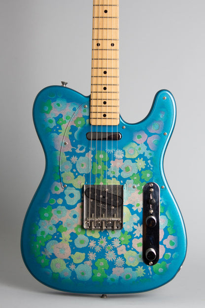 Fender Blue Floral Telecaster Solid Body Electric Guitar (2006)