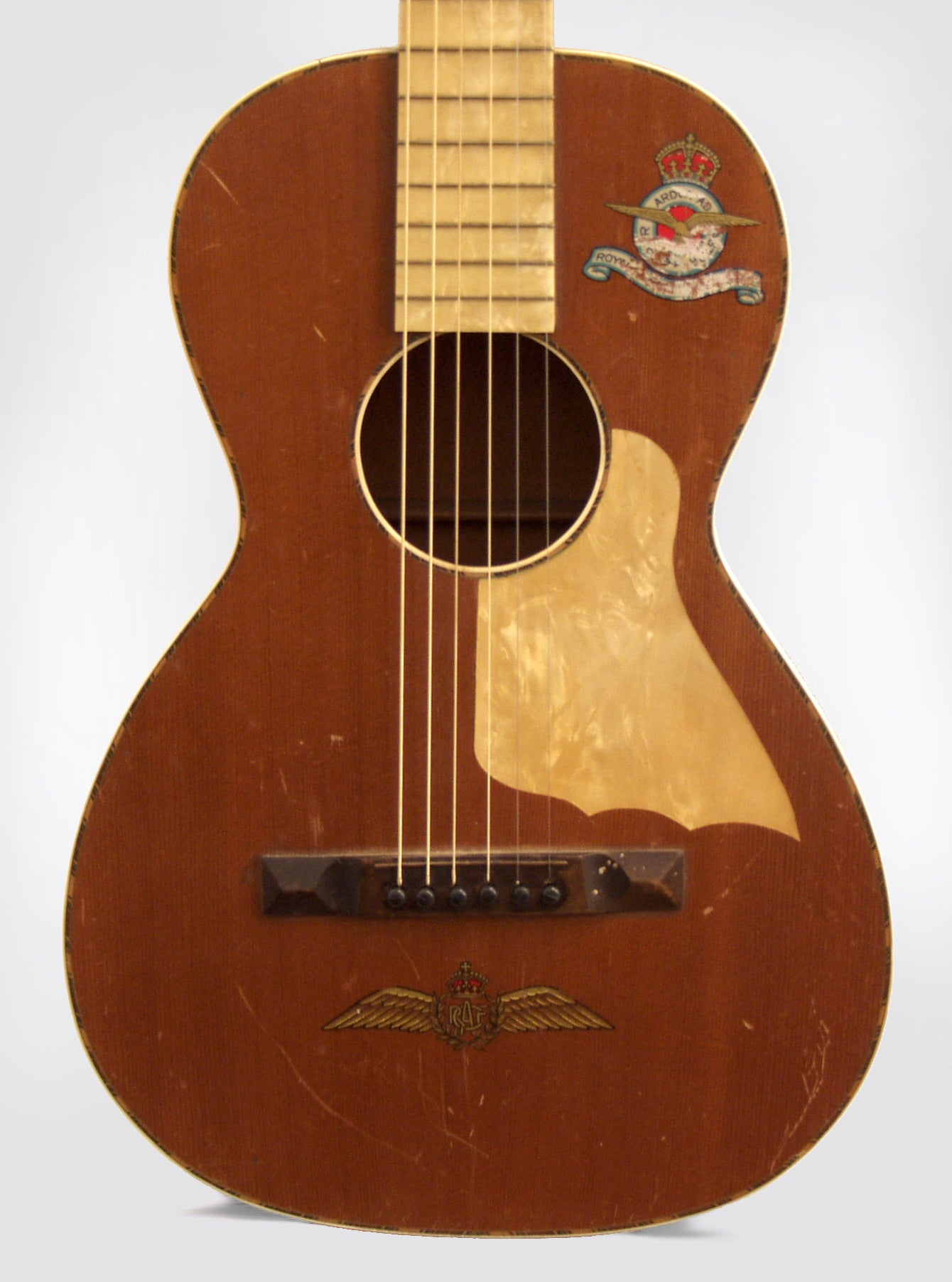 Harmony Flat Top Acoustic Guitar (1930's)