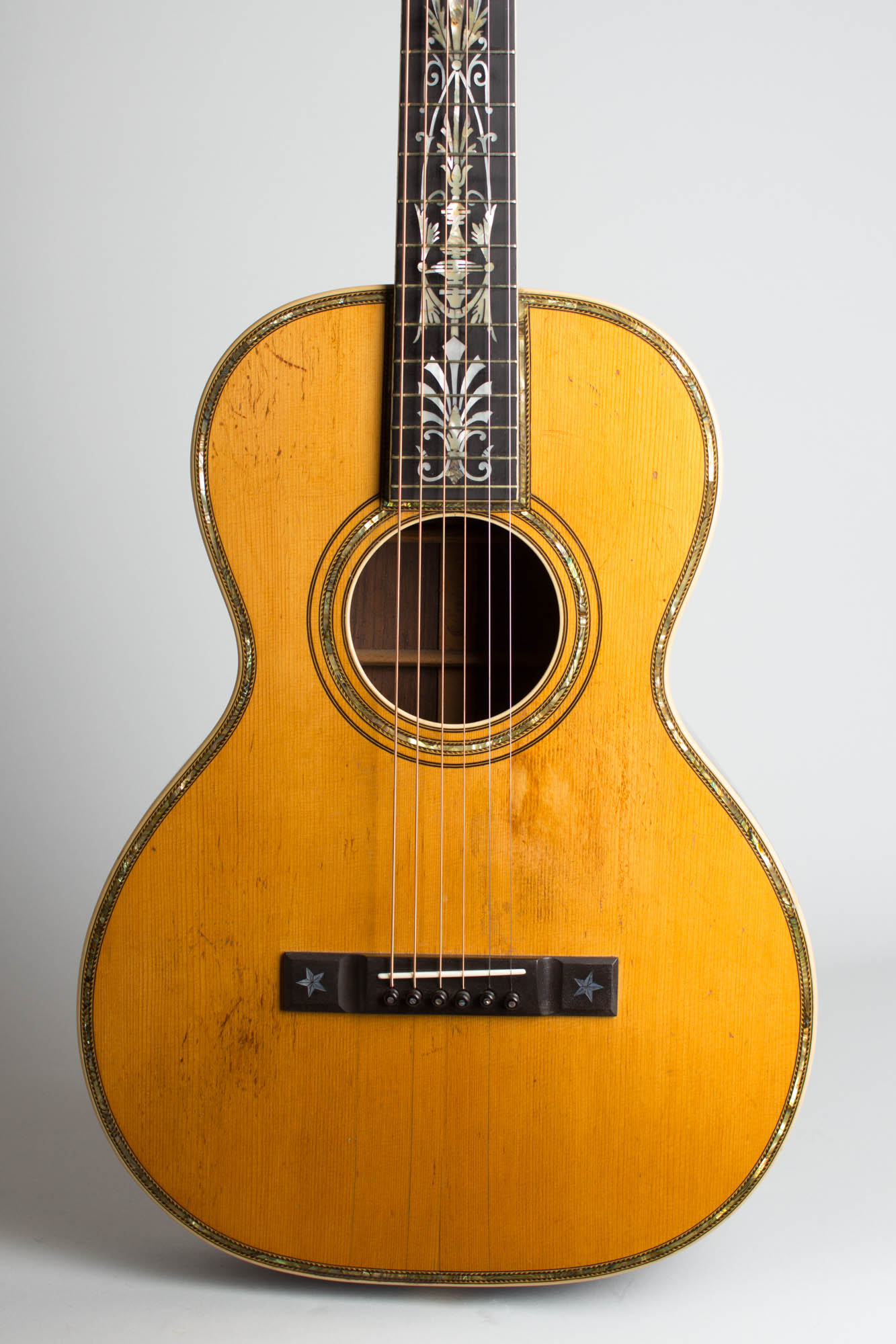Larson Brothers Stahl Artist Special Style 9 Flat Top Acoustic Guitar (1925)