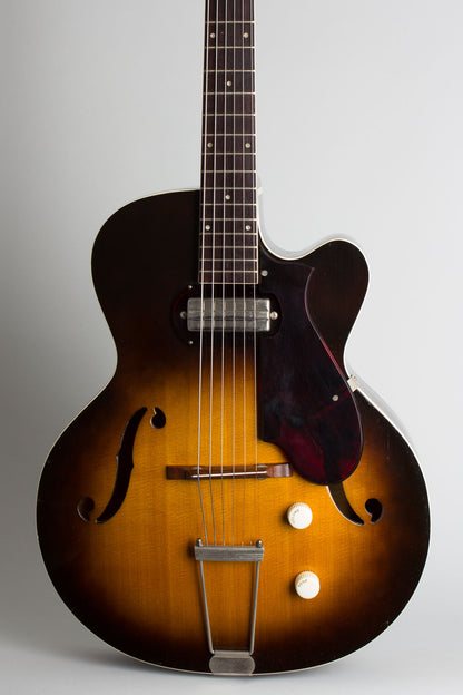Harmony Silvertone H-61 Arch Top Hollow Body Electric Guitar (1958)