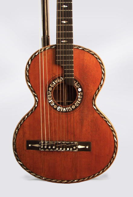 Zimmermann Russian Style Harp Guitar (1890)