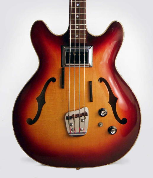 Guild Starfire Bass I Semi-Hollow Body Electric Bass Guitar (1970)