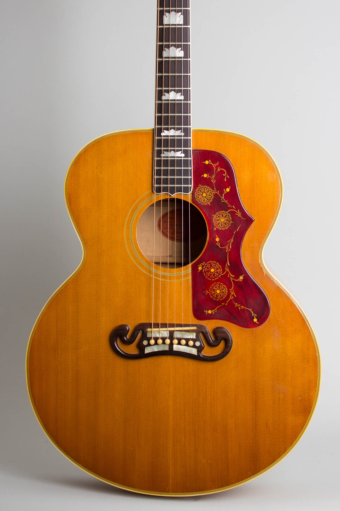 Gibson J-200N Flat Top Acoustic Guitar (1958)