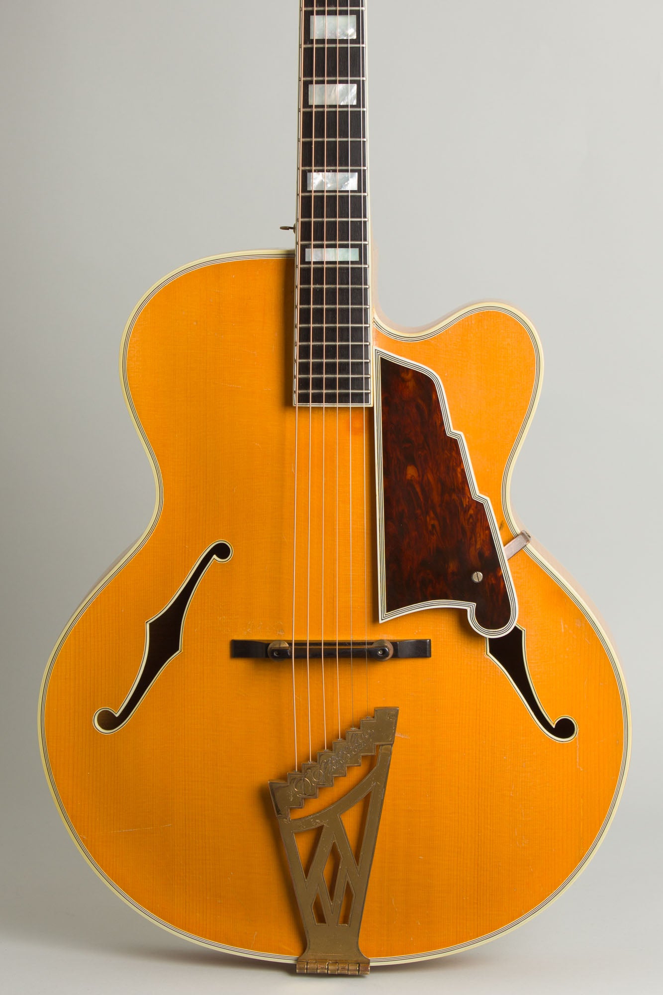 D'Angelico Excel Cutaway Arch Top Acoustic Guitar (1960)