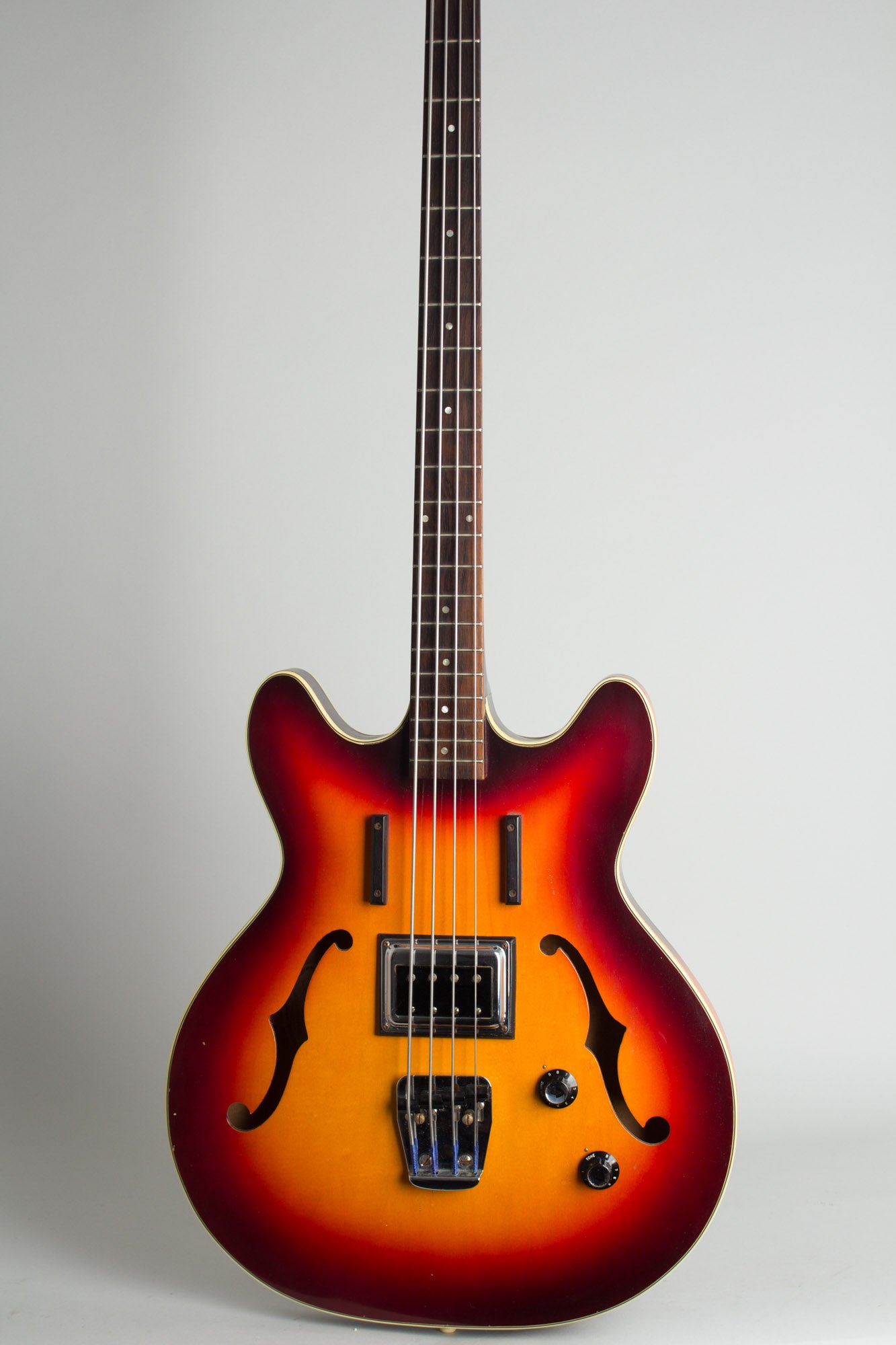 Guild Starfire Bass Semi-Hollow Body Electric Bass Guitar (1965)