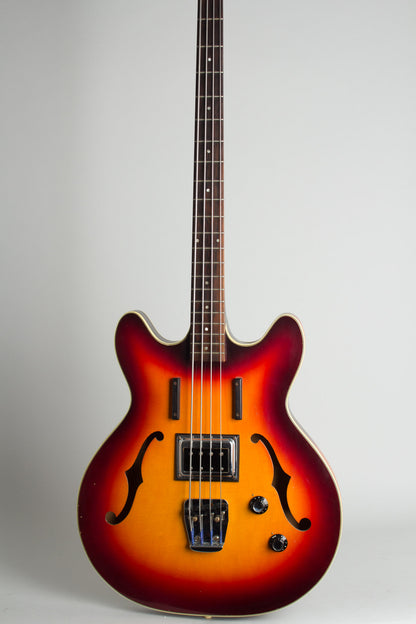 Guild Starfire Bass Semi-Hollow Body Electric Bass Guitar (1965)