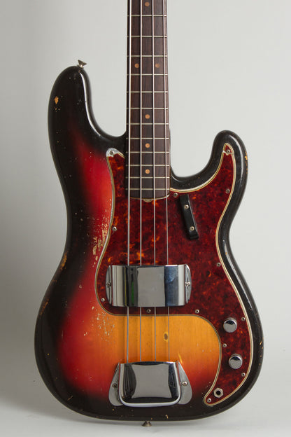 Fender Precision Bass Solid Body Electric Bass Guitar (1964)