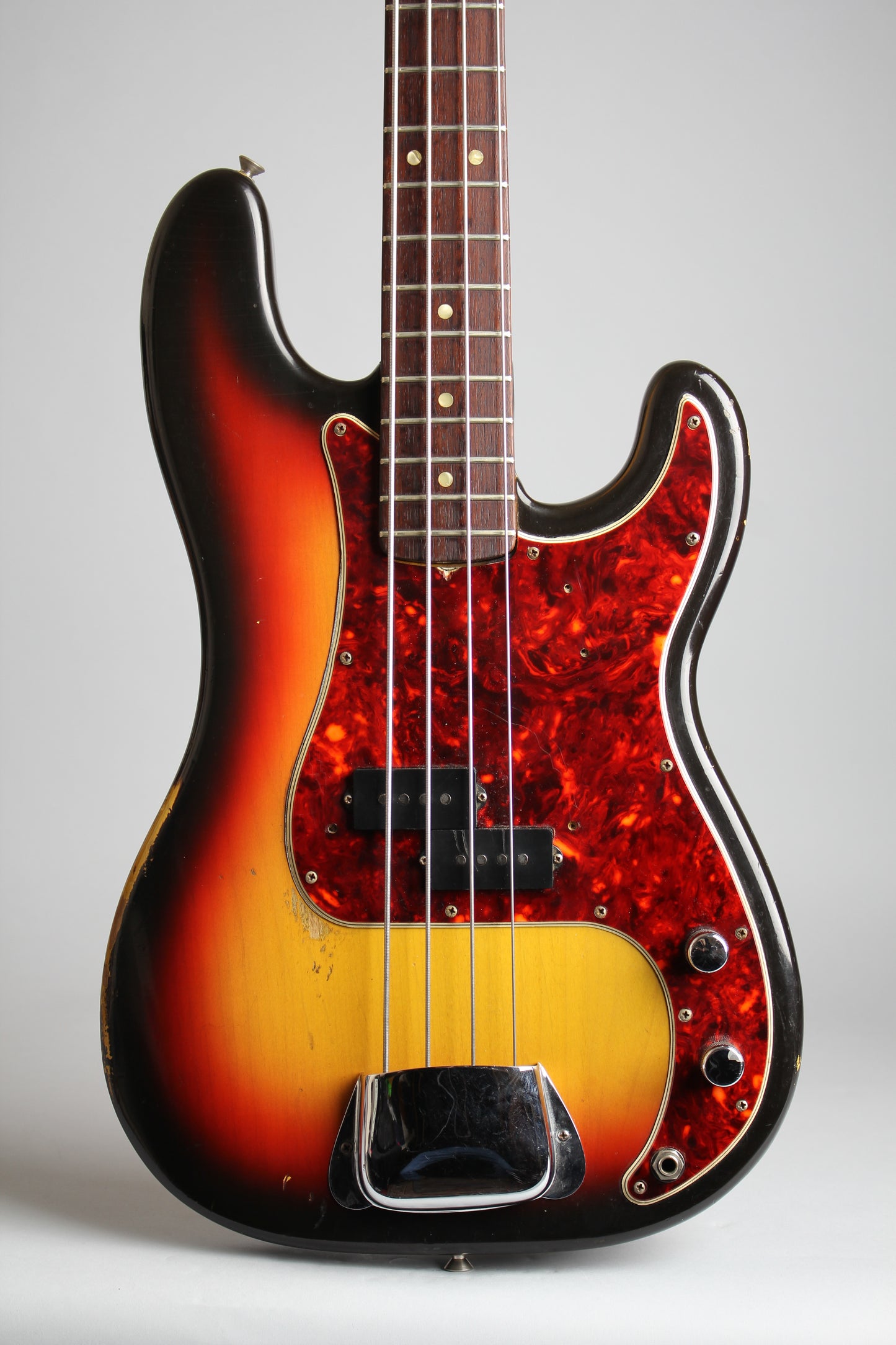 Fender Precision Bass Solid Body Electric Bass Guitar (1966)
