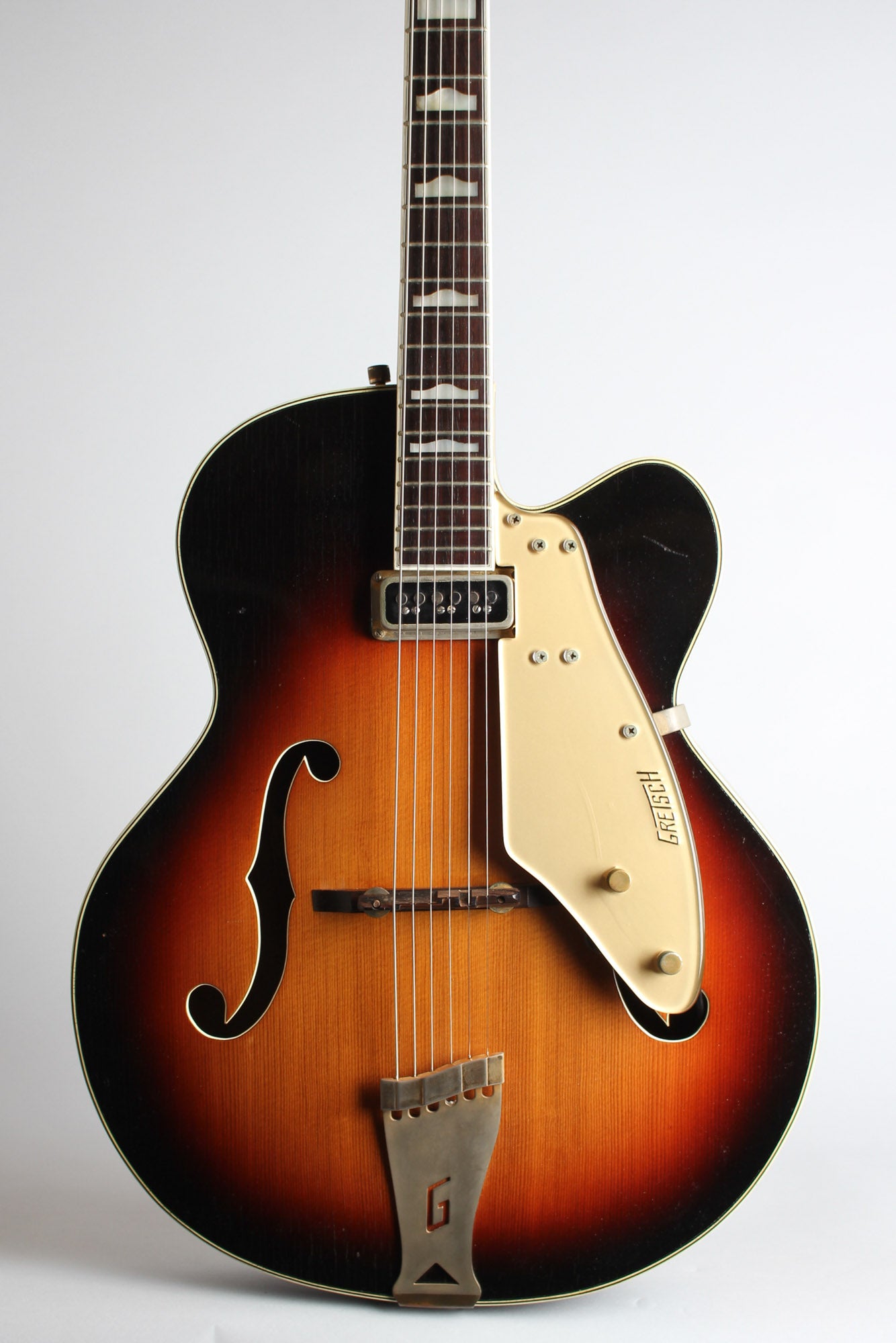 Gretsch Model 6199 Convertible Arch Top Hollow Body Electric Guitar (1955)