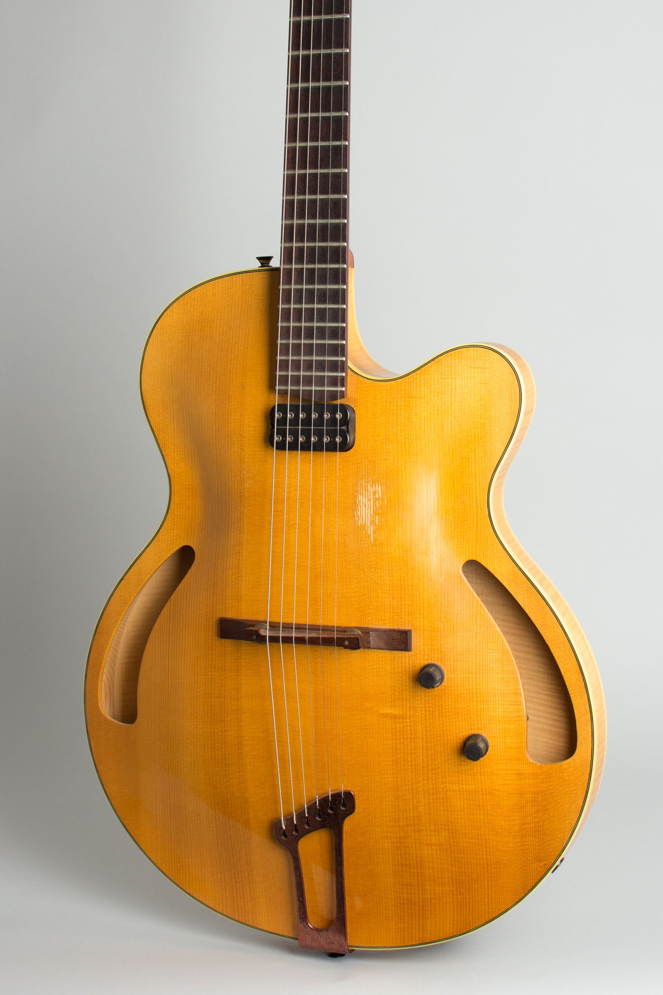 Ken Parker Custom Arch Top Semi-Hollow Body Electric Guitar (1991)