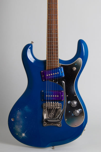 Mosrite Semie Moseley Model Handpainted by Wayne Jarrett Solid Body Electric Guitar (1992)