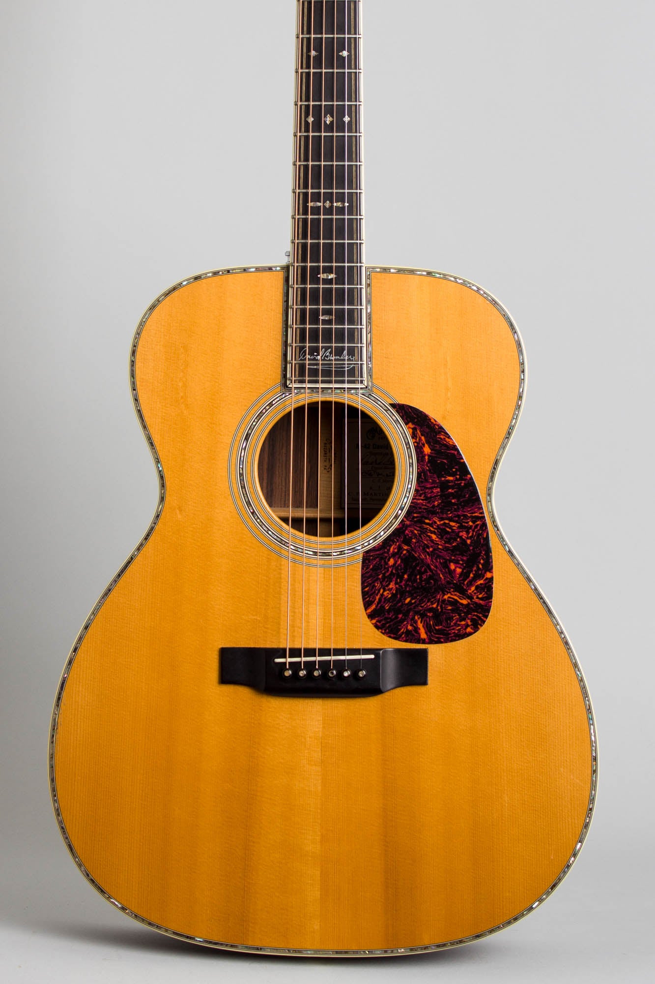 C. F. Martin M-42 David Bromberg Signature #1 owned and used by David Bromberg Flat Top Acoustic Guitar (2006)