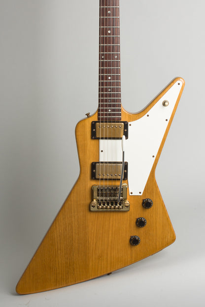 Gibson Explorer Custom Shop Korina Edition Solid Body Electric Guitar (1983)