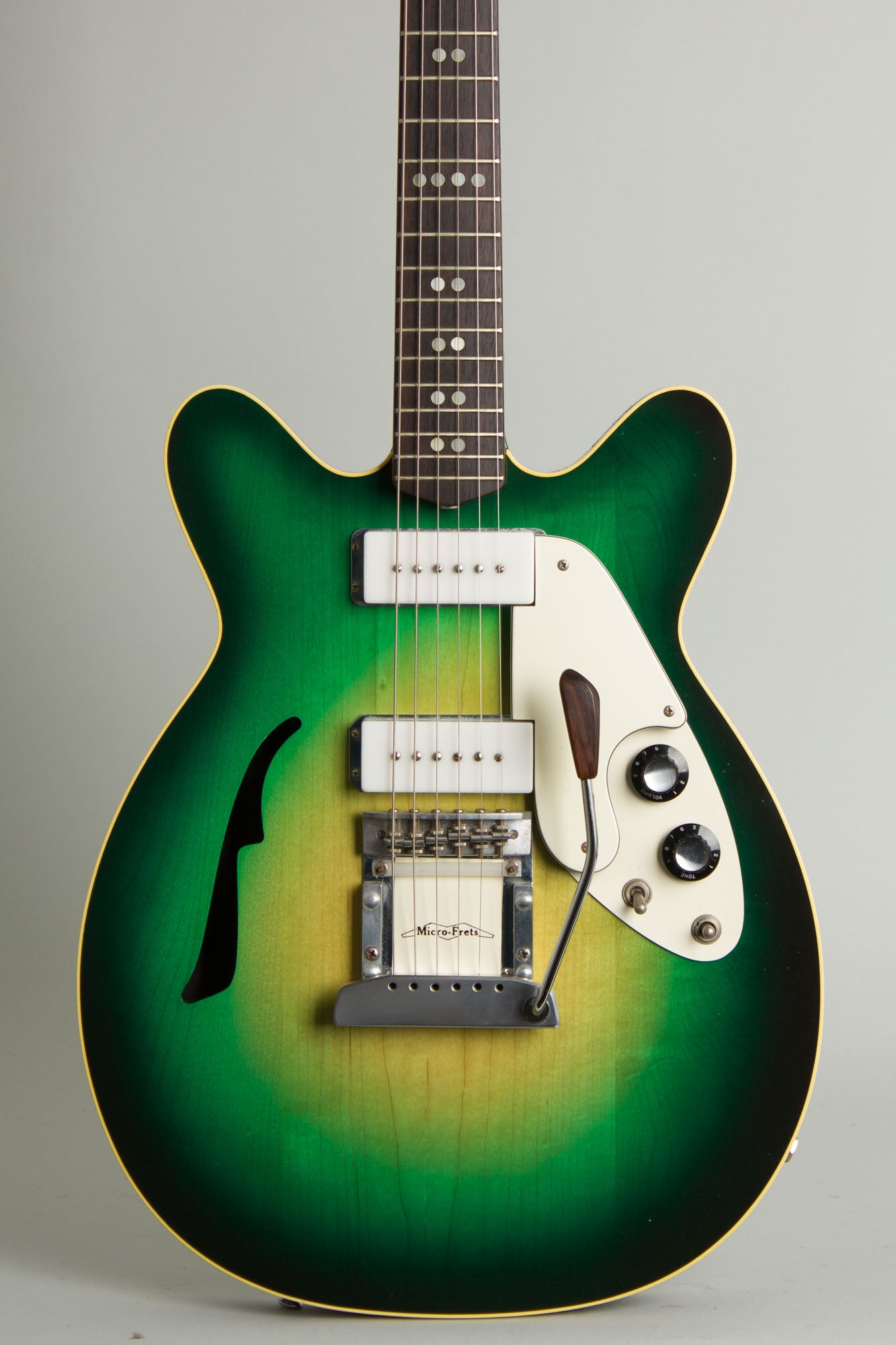Micro-Frets Spacetone Semi-Hollow Body Electric Guitar (1970)