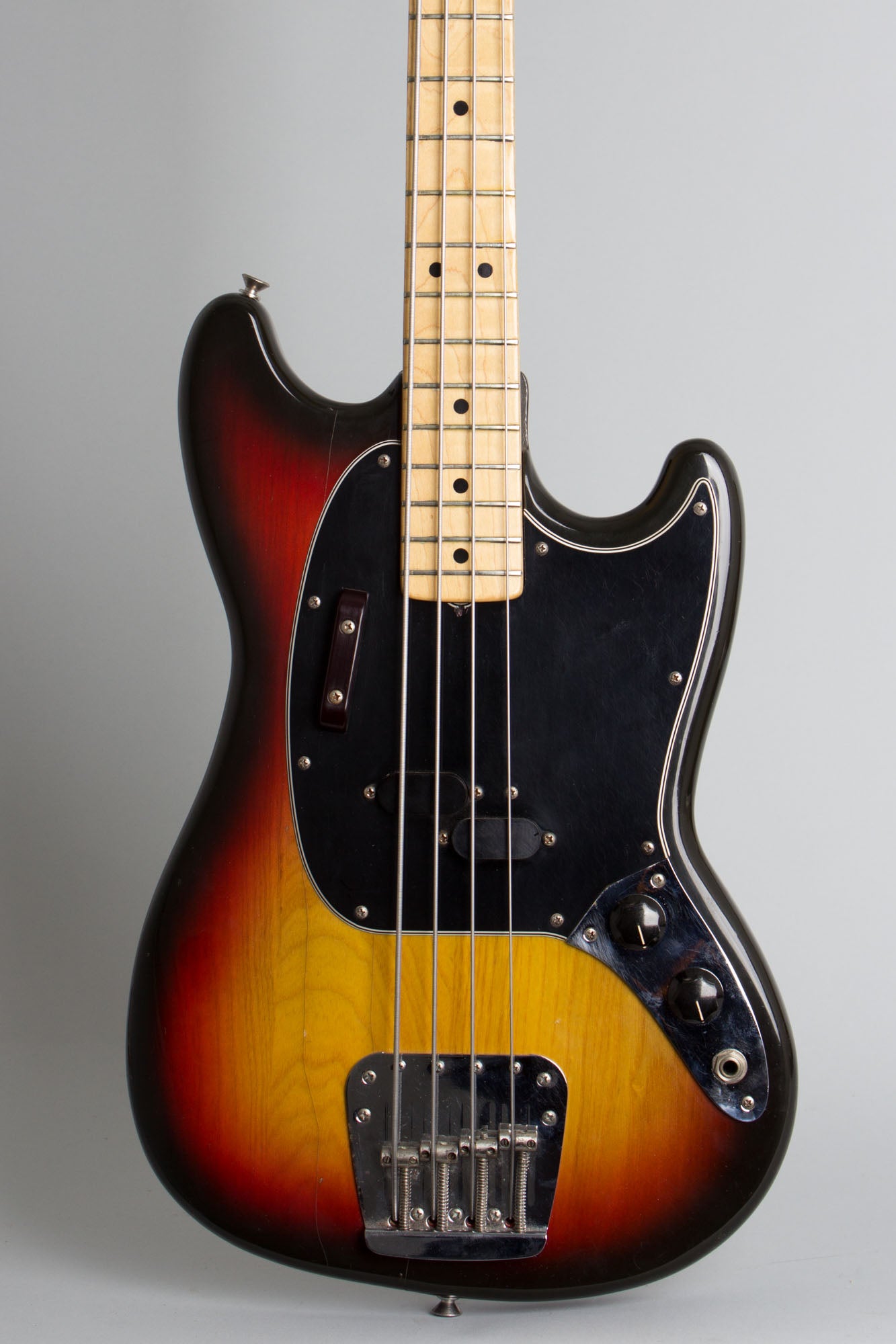 Fender Mustang Solid Body Electric Bass Guitar (1976)
