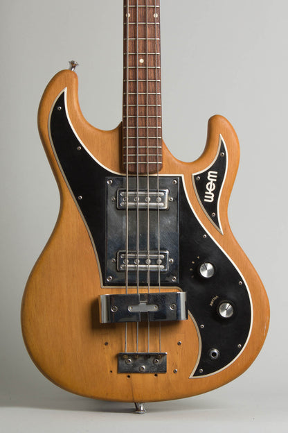 Watkins Electric Music (WEM) Rapier Bass Owned by Jeff Tweedy of Wilco Solid Body Electric Bass Guitar (1967)