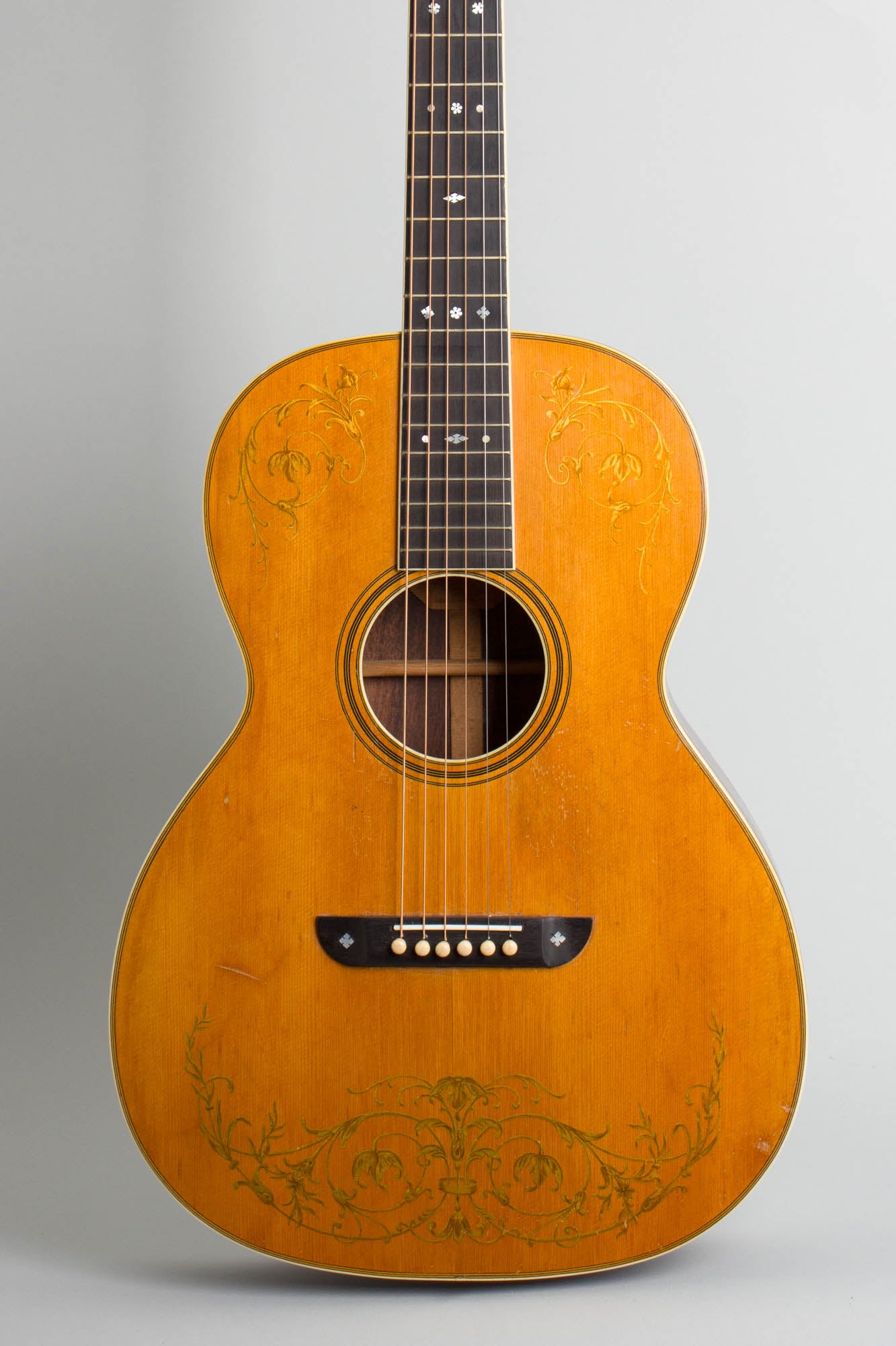 Washburn Model 5238 Deluxe Flat Top Acoustic Guitar (1932)