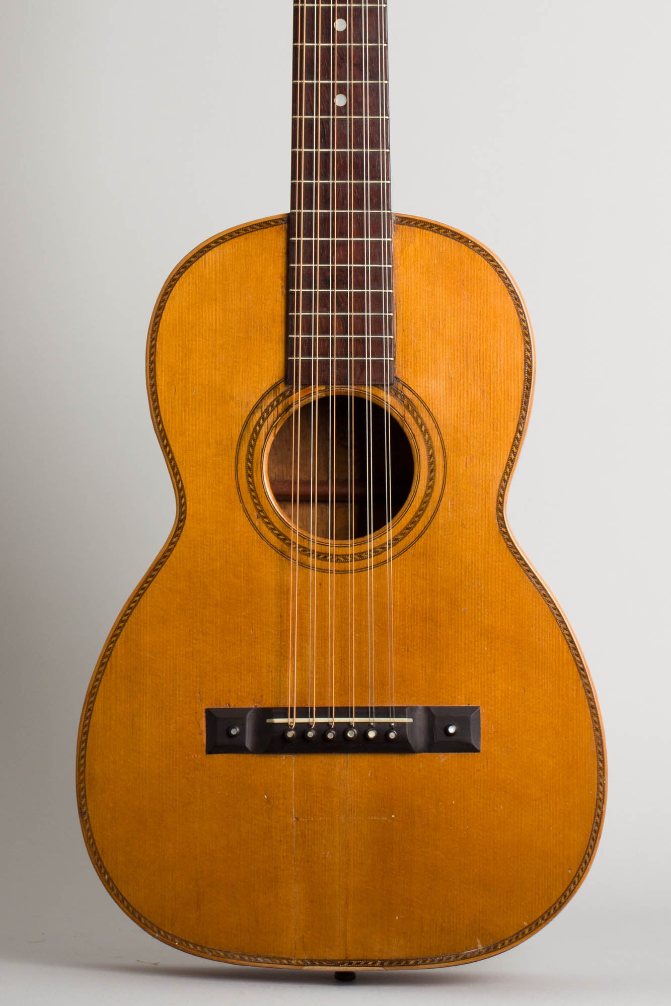 Grunewald 12 String Flat Top Acoustic Guitar (1902)