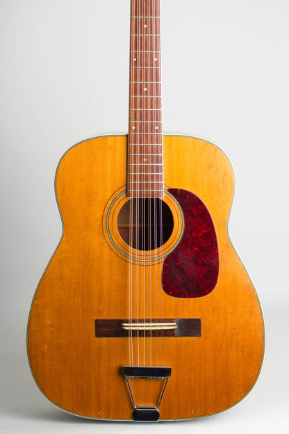 Harmony H-1270 12 String Flat Top Acoustic Guitar (1970)