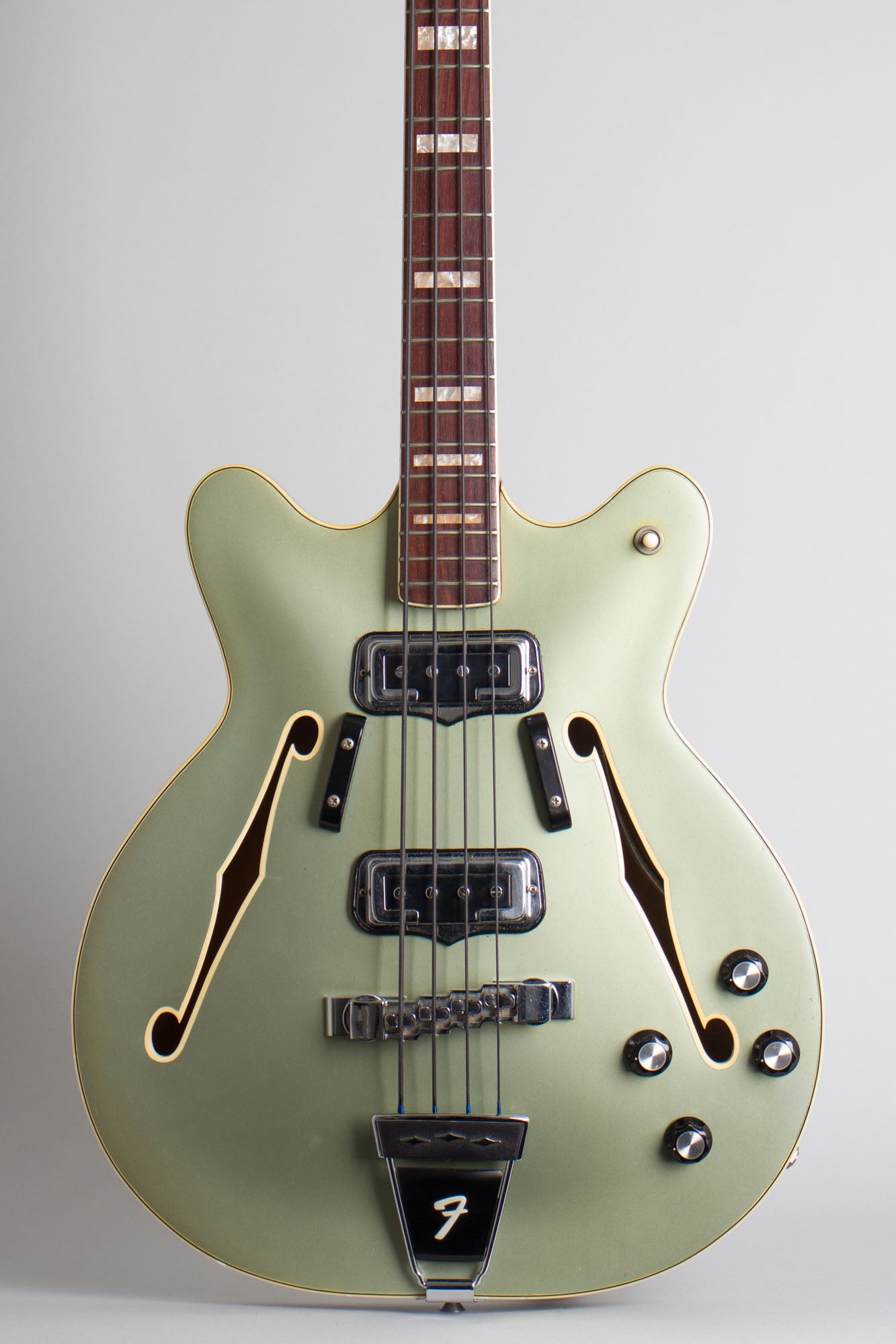 Fender Coronado Bass II Hollow Body Electric Bass Guitar (1967)