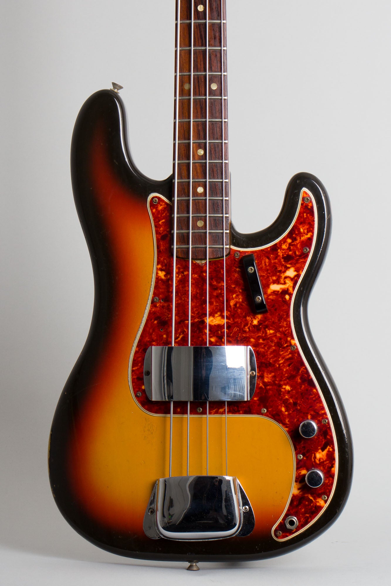 Fender Precision Bass Solid Body Electric Bass Guitar (1966)