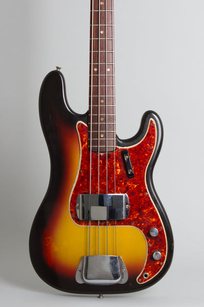 Fender Precision Bass Solid Body Electric Bass Guitar (1966)