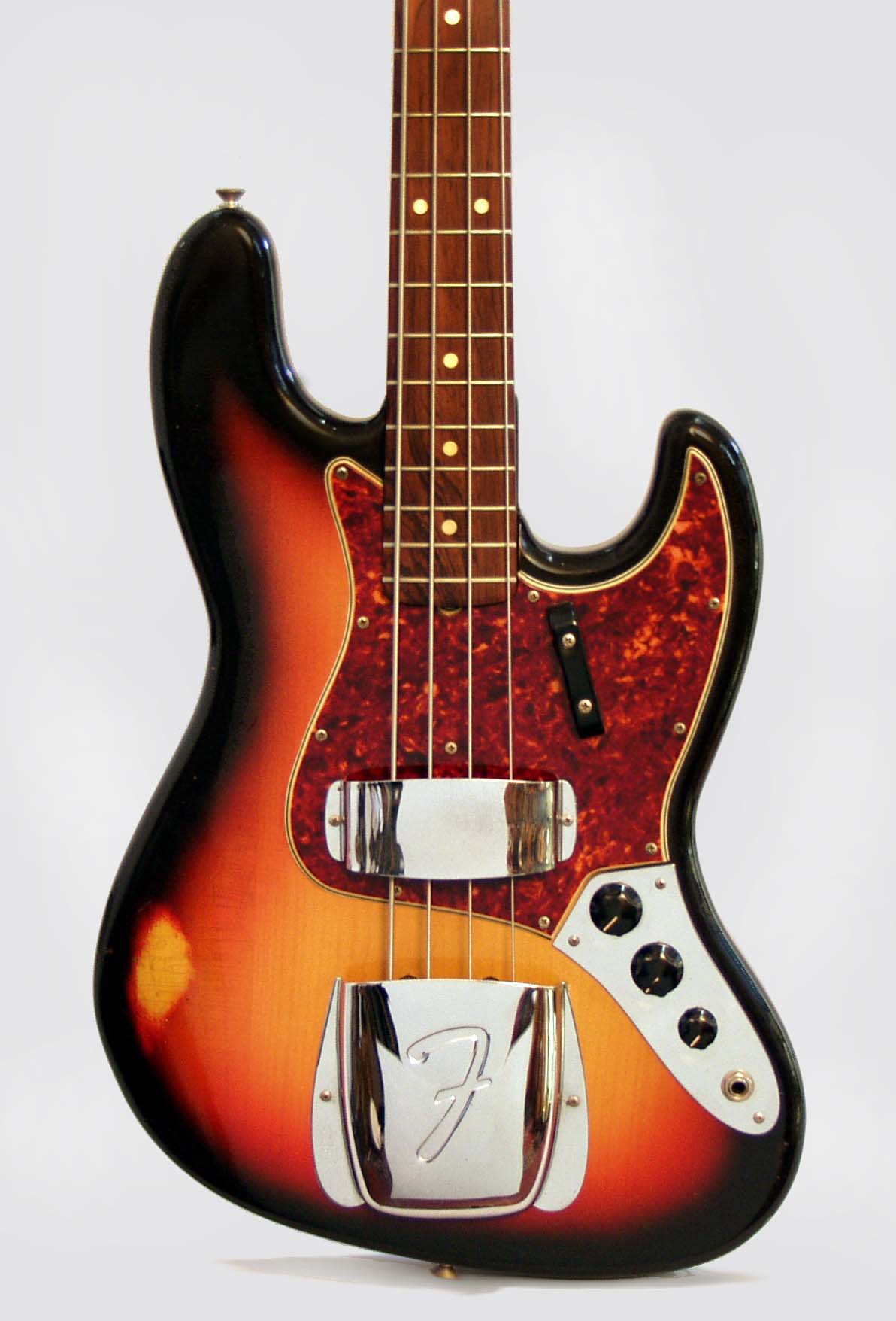 Fender Jazz Bass Solid Body Electric Bass Guitar (1965)