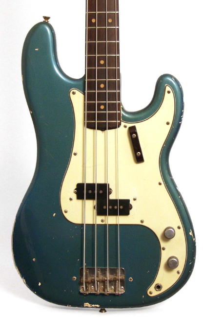 Fender Precision Bass Solid Body Electric Bass Guitar (1963)