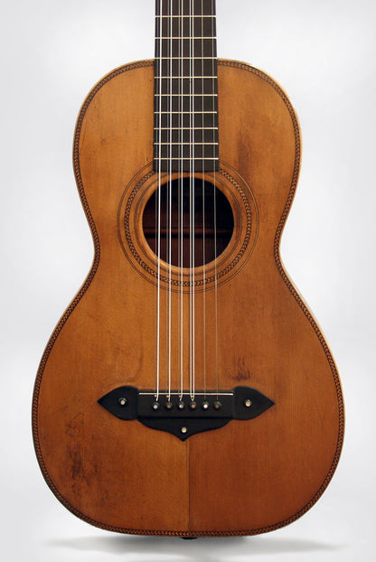Grunewald The Harp Guitar 10 String Flat Top Acoustic Guitar (1896)