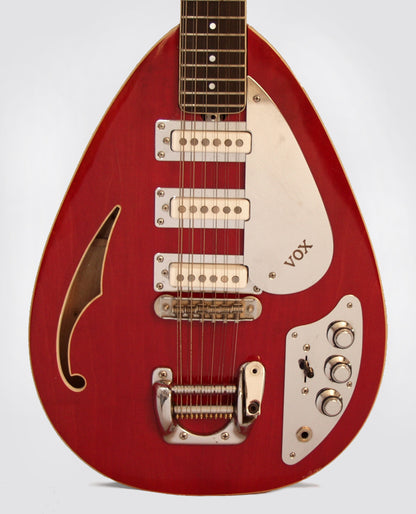 Vox Mark XII Acoustic 12 String Solid Body Electric Guitar (1966)