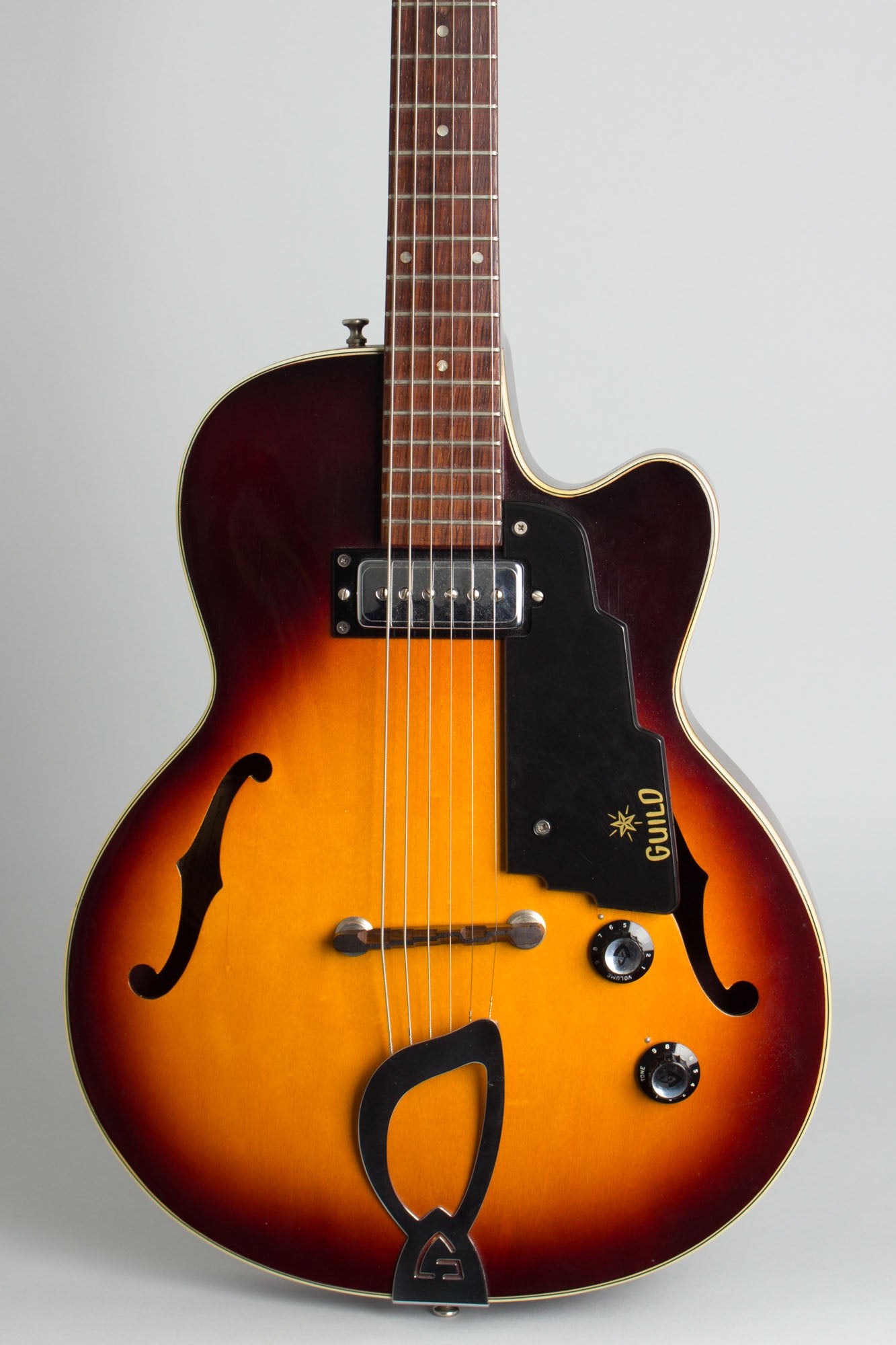Guild M-65 3/4 Thinline Hollow Body Electric Guitar (1965)