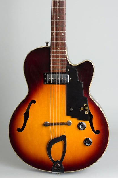 Guild M-65 3/4 Thinline Hollow Body Electric Guitar (1965)