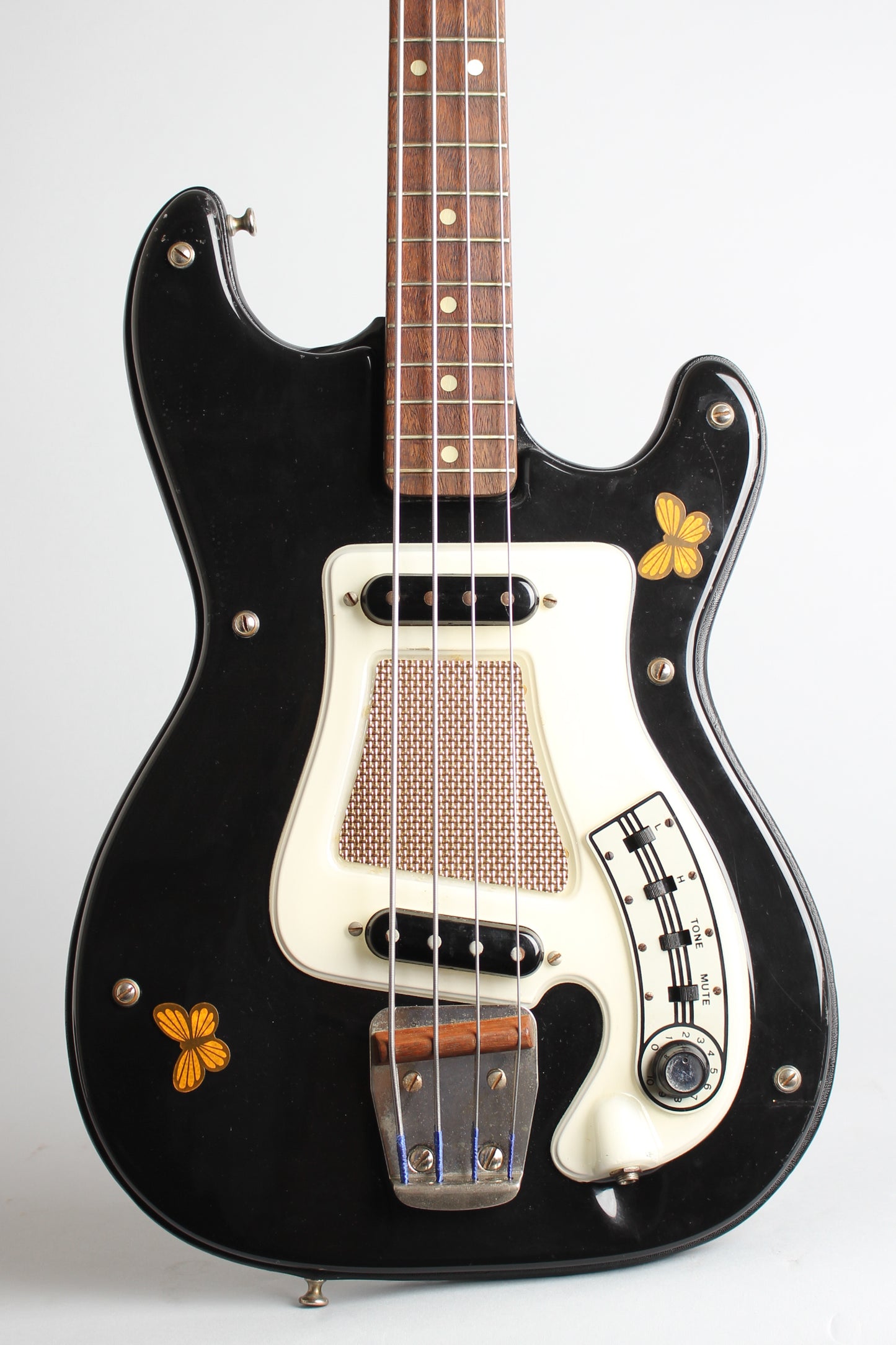 Hagstrom Bass I Model FB Solid Body Electric Bass Guitar (1966)