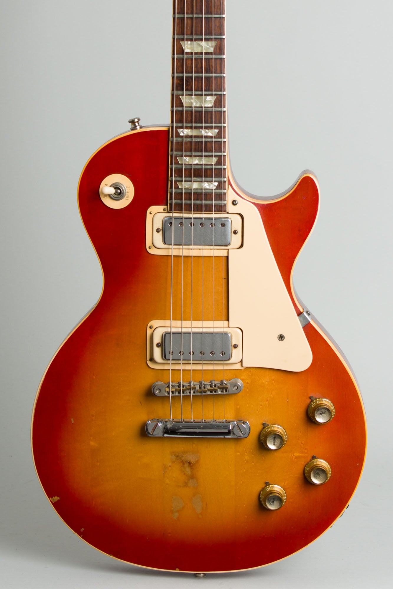 Gibson Les Paul Deluxe Solid Body Electric Guitar (1973)