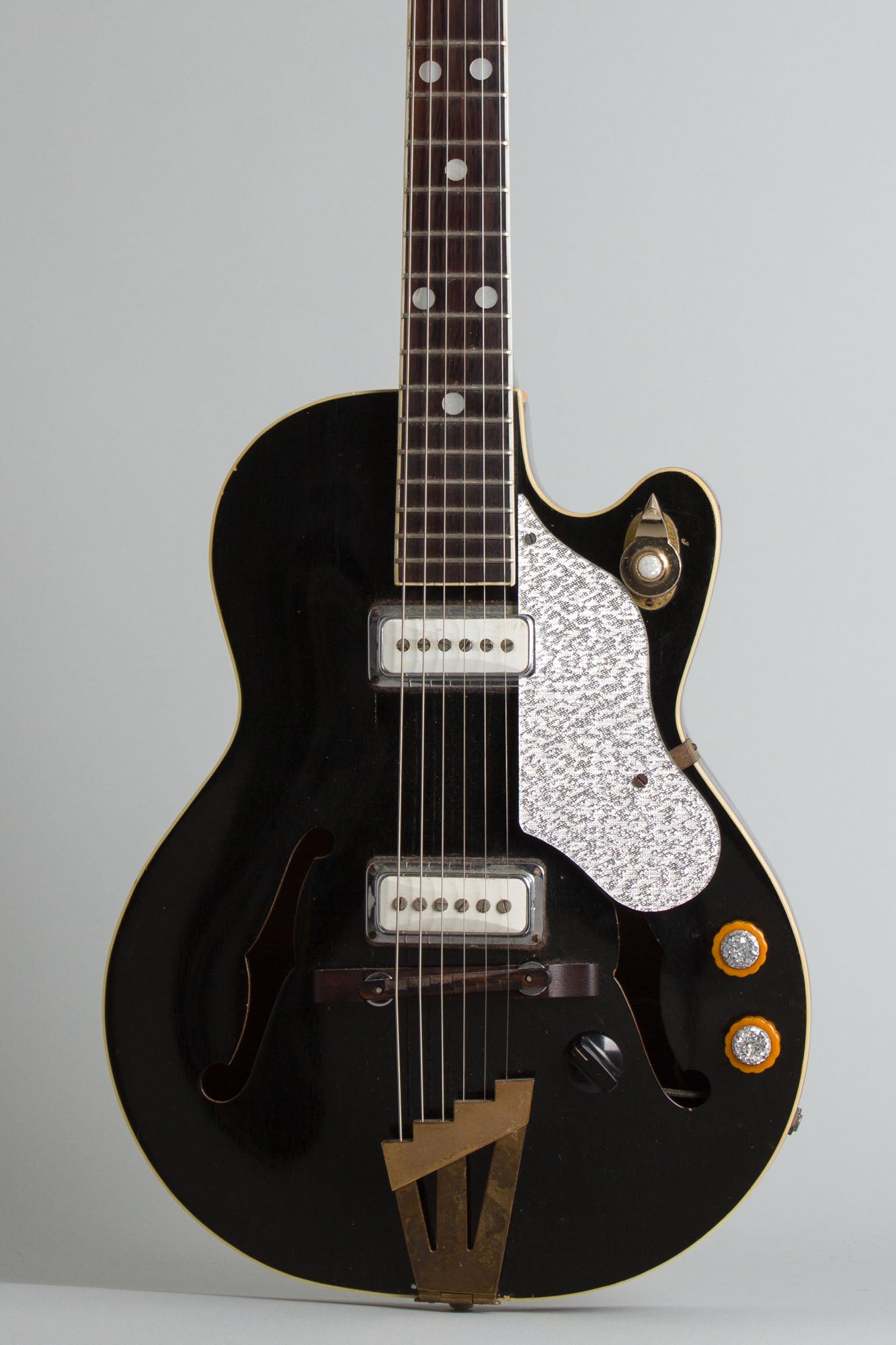 Premier Bantam Deluxe E-706 Arch Top Hollow Body Electric Guitar (1960)