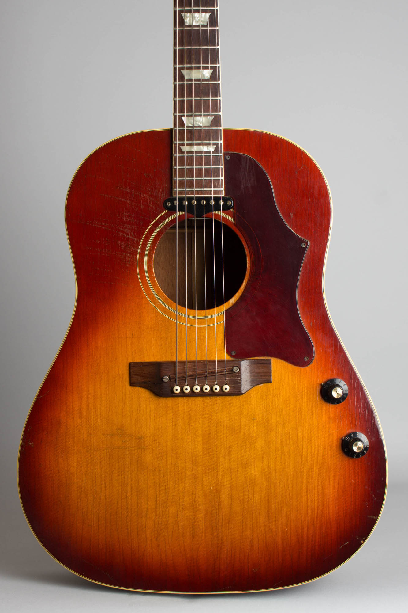 Gibson J-160E Flat Top Acoustic-Electric Guitar (1969)